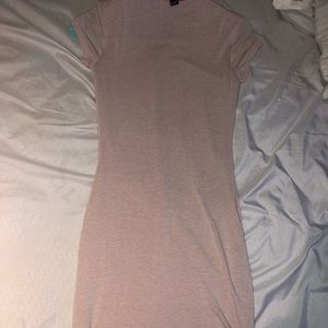 Baby pink tight dress